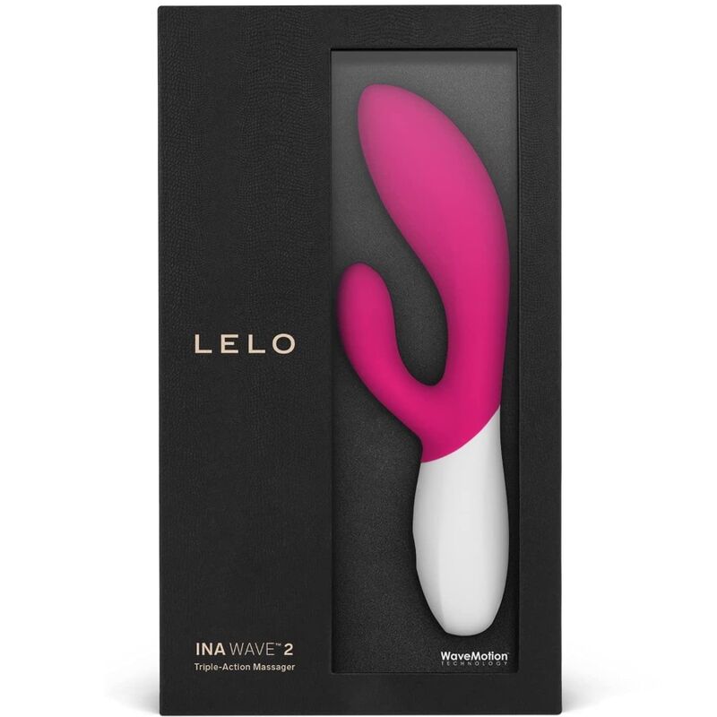LELO - INA WAVE 2 LUXURY VIBRATOR SPECIAL FUCHSIA MOTION