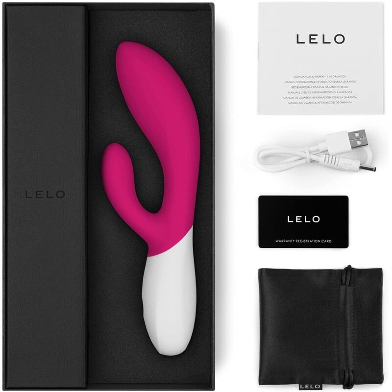 LELO - INA WAVE 2 LUXURY VIBRATOR SPECIAL FUCHSIA MOTION