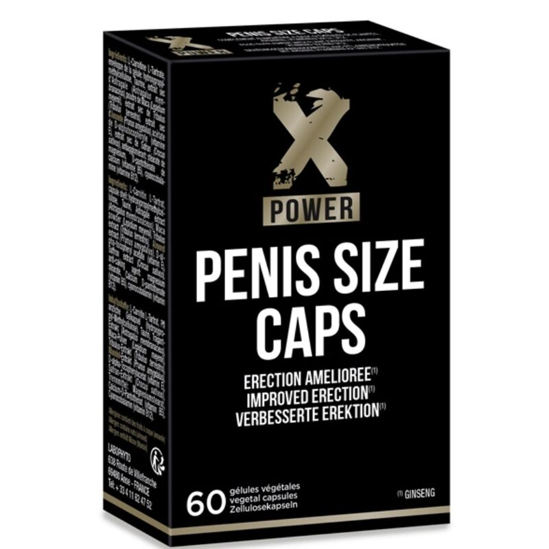 XPOWER - PENIS SIZE CAPS ERECTION ENHANCEMENT 60 CAPS