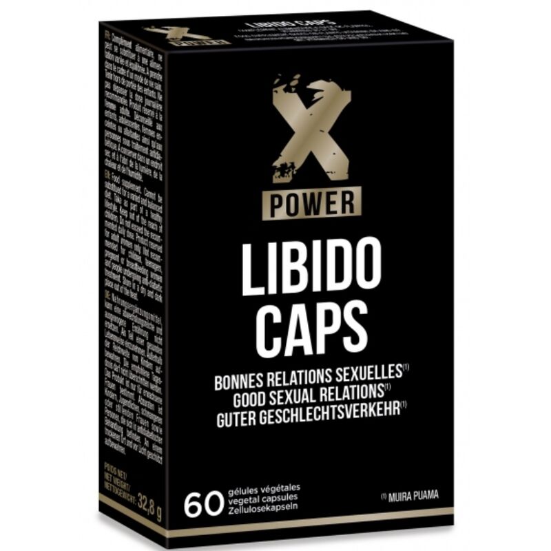 XPOWER - LIBIDO CAPS SUPPLEMENT INCREASING LIBIDO AND PLEASURE 60 UNITS