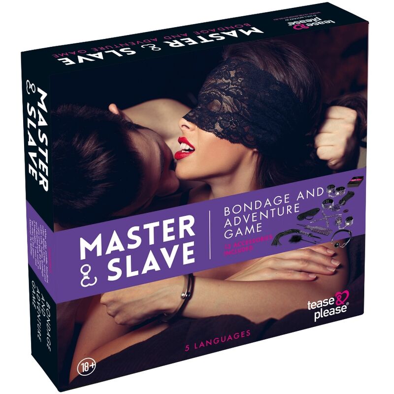 TEASE &amp; PLEASE - LILAC BONDAGE ACCESSORIES SET OF 13