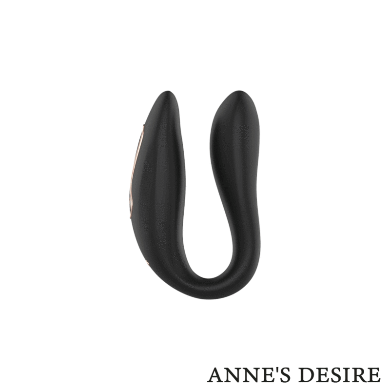 ANNE'S DESIRE - DUAL PLEASURE WATCHME TECHNOLOGY BLACK/GOLD