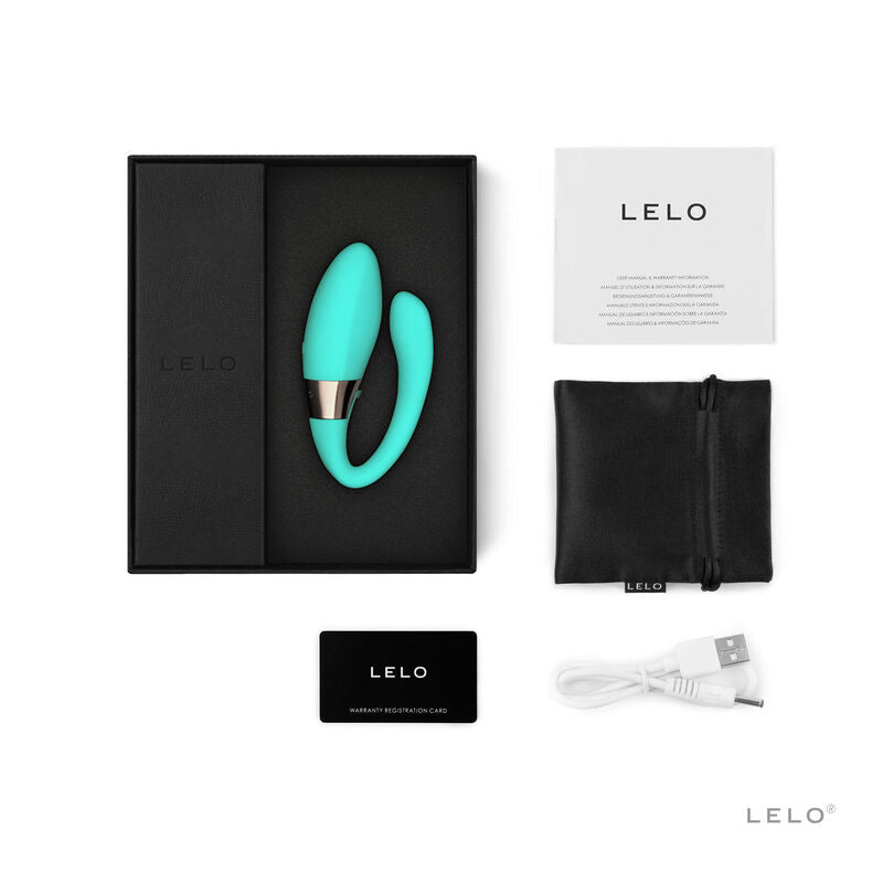 LELO - TIANI HARMONY COUPLES MASSAGER AQUA GREEN