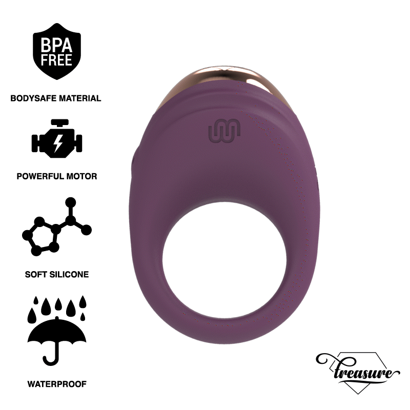 TREASURE - ROBIN VIBRATING RING COMPATIBLE WITH WATCHME WIRELESS TECHNOLOGY