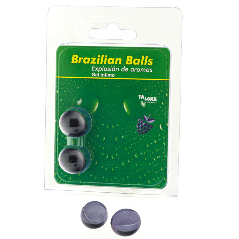 TALOKA - BRAZILIAN BALLS INTIMATE GEL FOREST BERRIES 2 BALLS