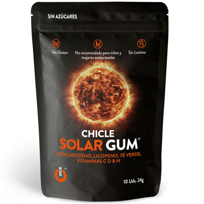 WUG GUM - SOLAR TANNING GUM 10 UNITS