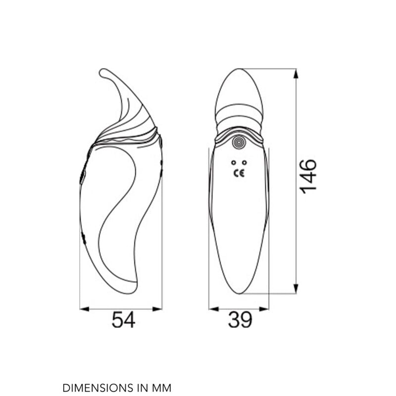 ZALO - HERO PERSONAL MASSAGER PULSE WAVE RED