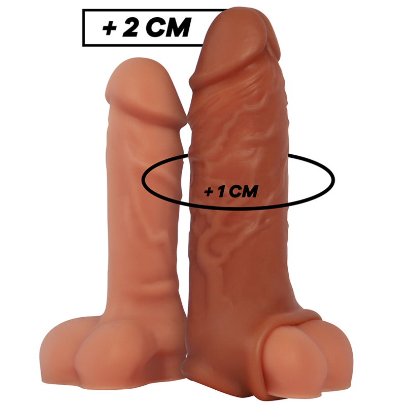 VIRILXL - LIQUID SILICONE PENIS EXTENSION V9 BROWN