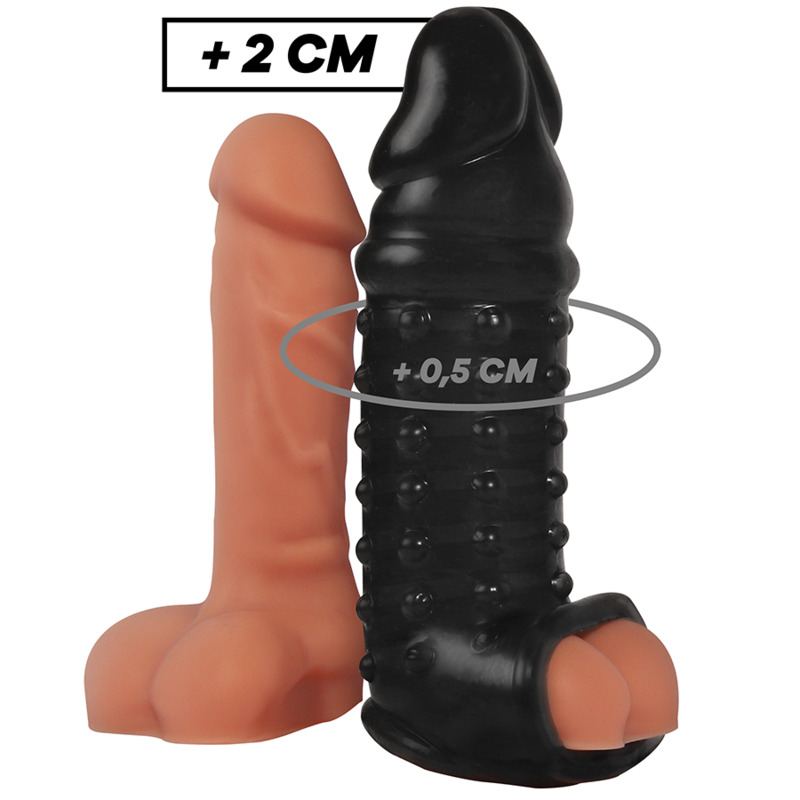VIRILXL - V11 PENIS EXTENSION AND SLEEVE BLACK