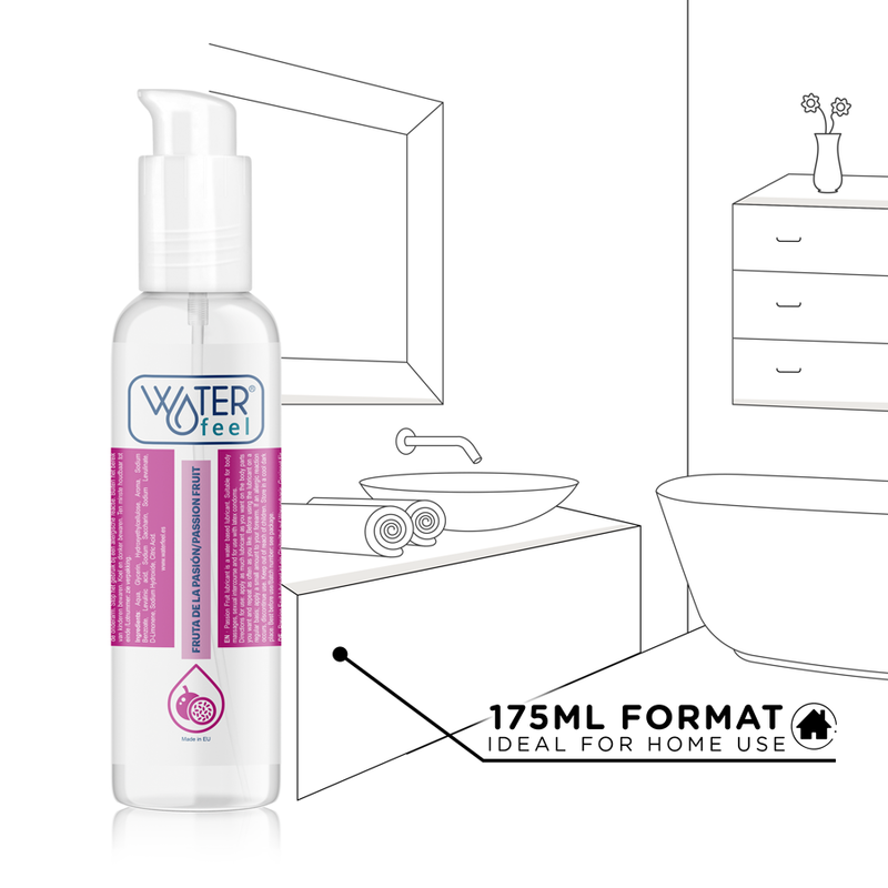 WATERFEEL - WATER-BASED PASSION FRUIT LUBRICANT 175 ML