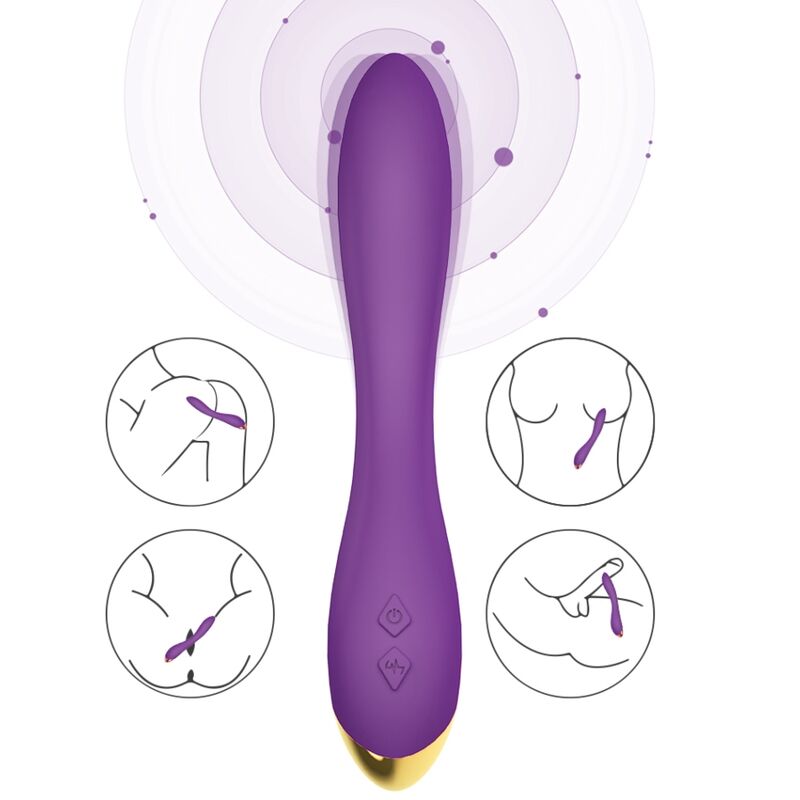 ARMONY - FLAMINGO MULTI-POSITION VIBRATOR VIOLET