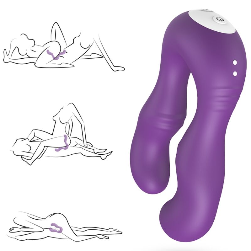 ARMONY - SERAPH DOUBLE VIBRATOR REMOTE CONTROL VIOLET