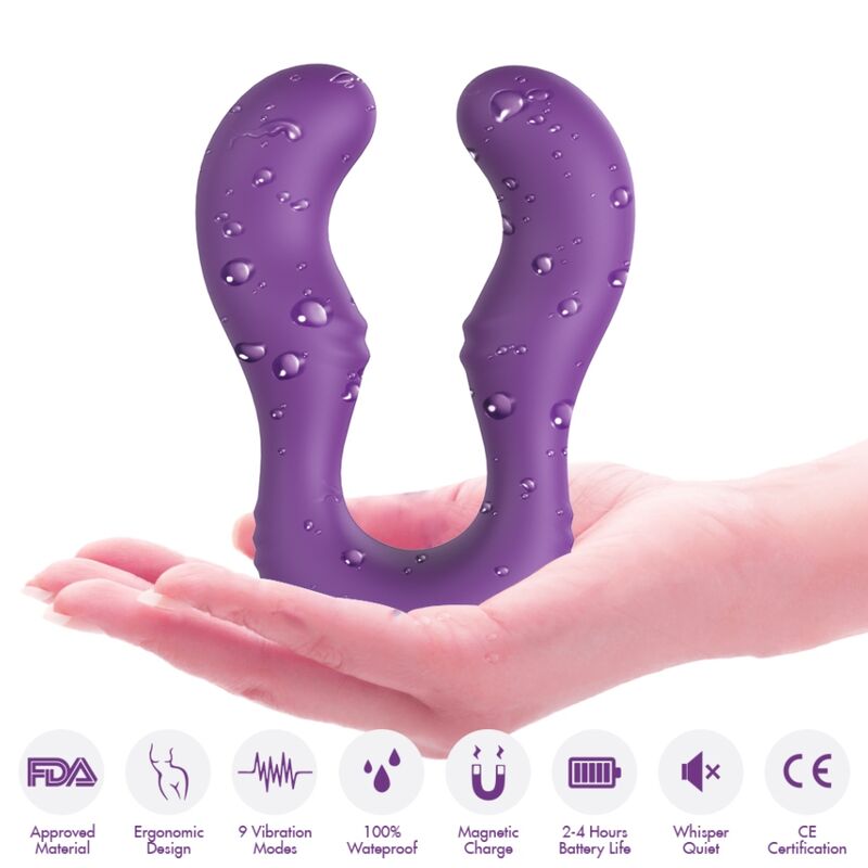 ARMONY - SERAPH DOUBLE VIBRATOR REMOTE CONTROL VIOLET