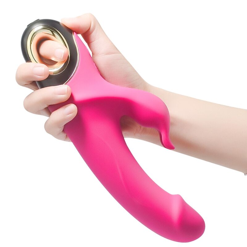 ARMONY - METEROR DILDO VIBRATING RABBIT ROTATOR FUCHSIA