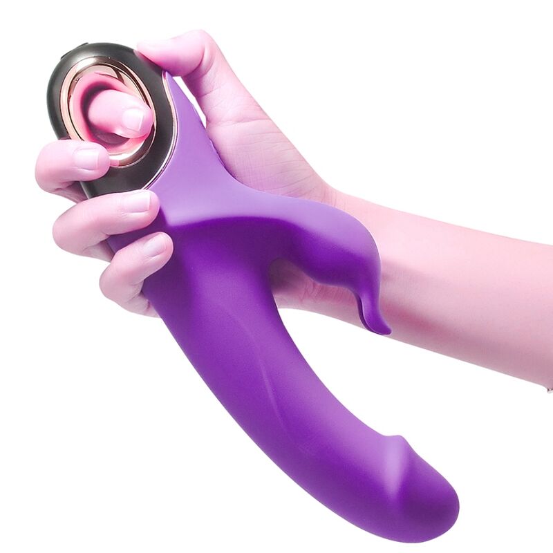 ARMONY - METEROR DILDO VIBRATOR RABBIT ROTATOR VIOLET