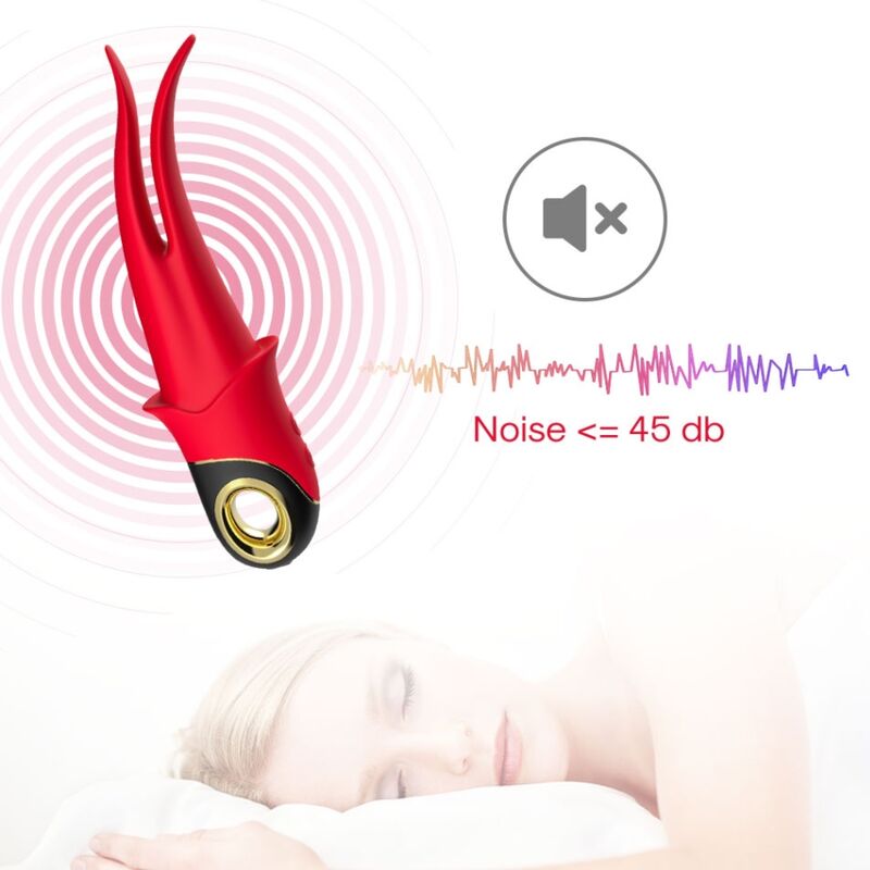 ARMONY - SHADOW VIBRATING CLAMP RED
