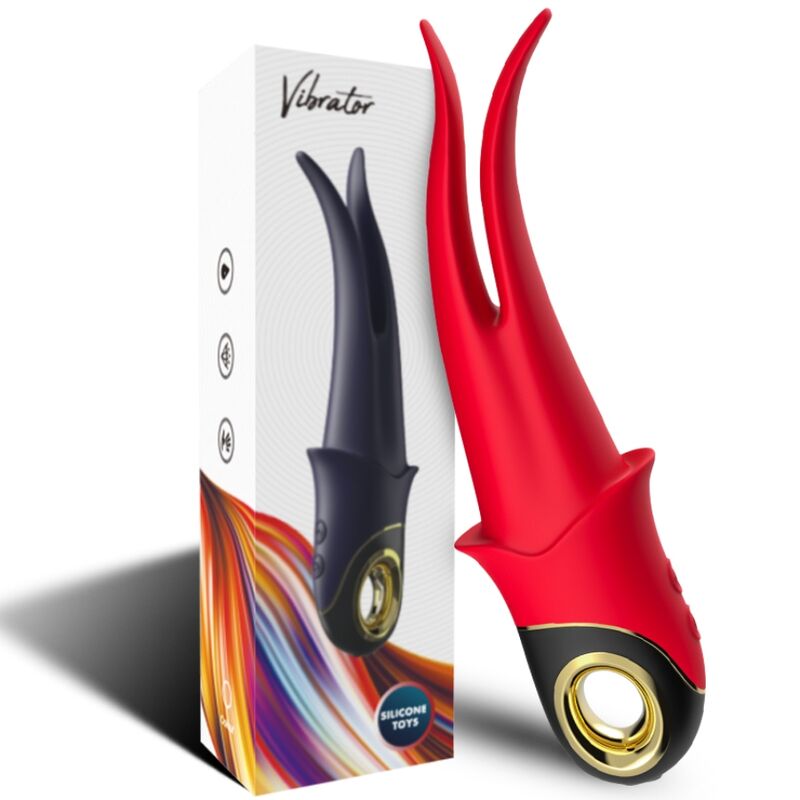 ARMONY - SHADOW VIBRATING CLAMP RED