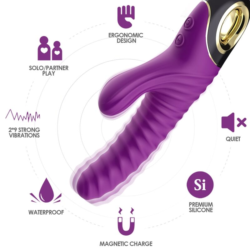ARMONY - ETERNITY VIBRATOR SILICONE VIOLET