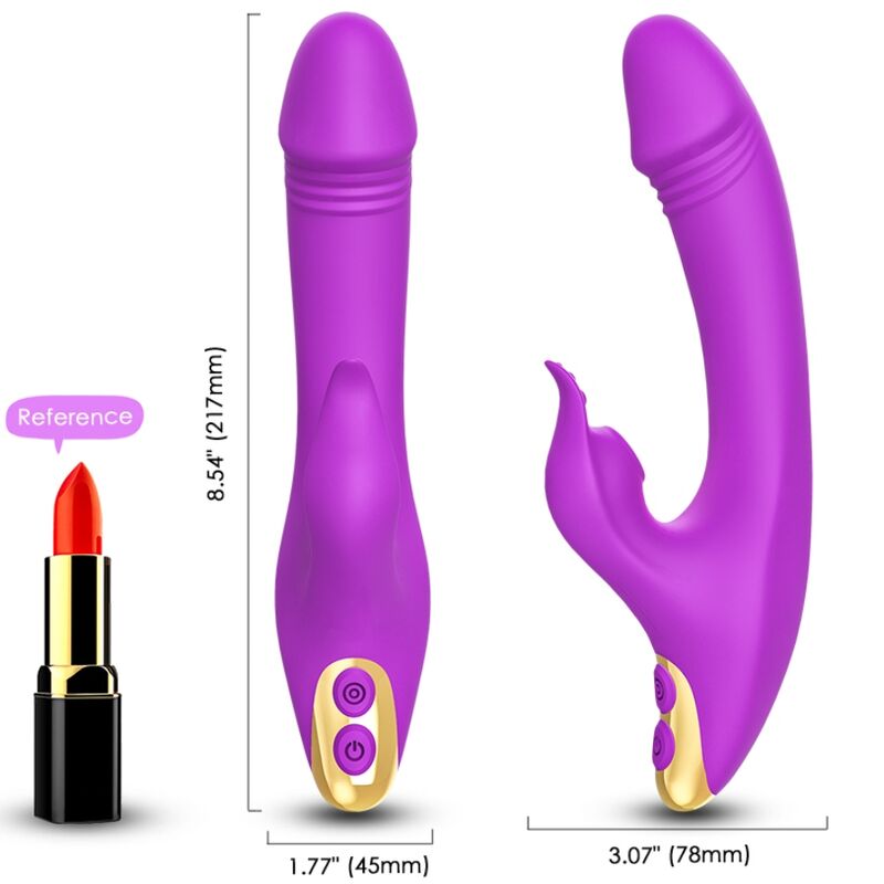ARMONY - LOVE CLITORIS &amp; G-SPOT SUCTION CUP VIOLET