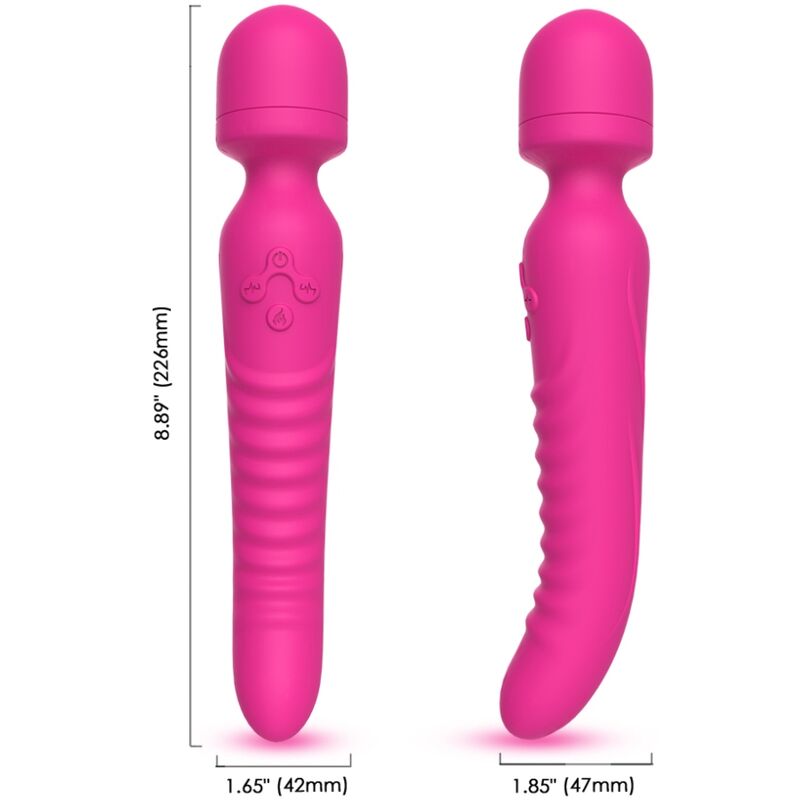 ARMONY - MISSION FUCHSIA HEAT EFFECT MASSAGER &amp; VIBRATOR