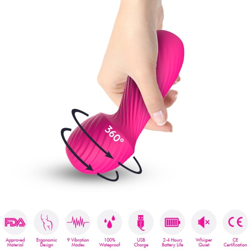 ARMONY - DAZZLE SMALL FUCHSIA MASSAGER &amp; VIBRATOR