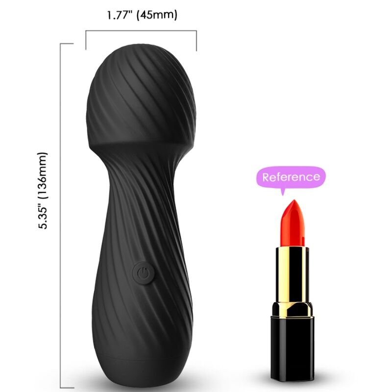 ARMONY - DAZZLE SMALL BLACK MASSAGER &amp; VIBRATOR
