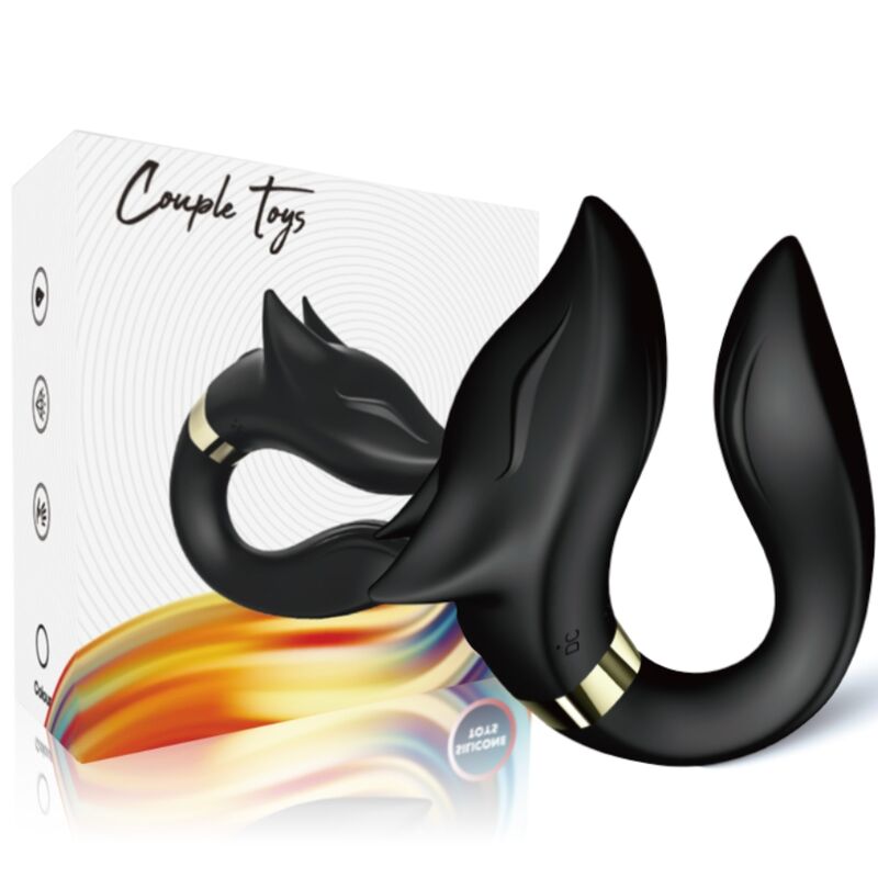 ARMONY - FOX COUPLES VIBRATOR REMOTE CONTROL BLACK