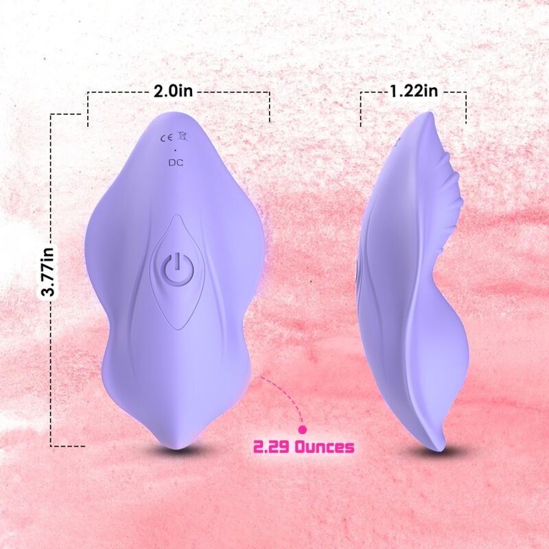 ARMONY - WHISPER PANTIES VIBRATOR REMOTE CONTROL VIOLET