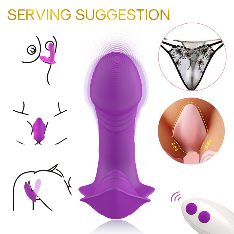 ARMONY - INSERTABLE VIBRATING WHISTLE REMOTE CONTROL VIOLET