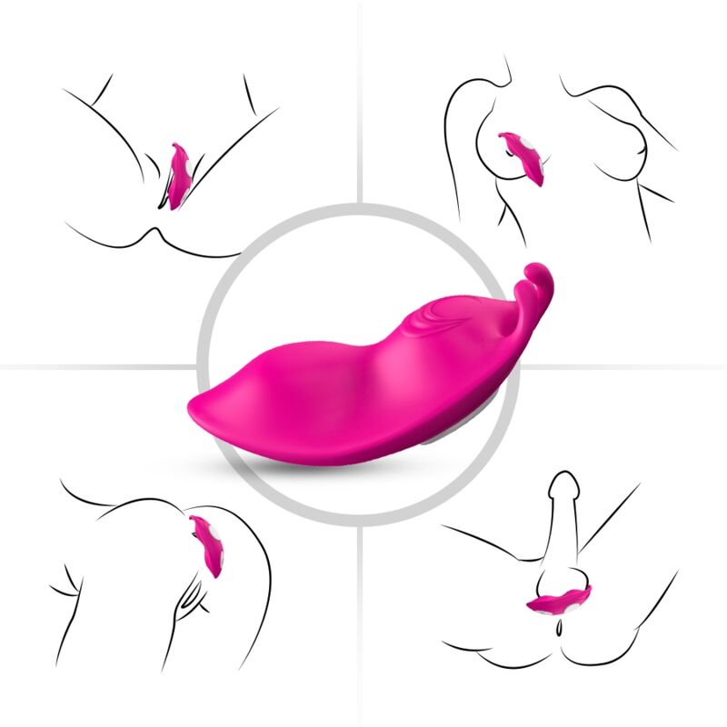 ARMONY - HONEYBEE FUCHSIA G-SPOT VIBRATING PANTIES - FREE APP