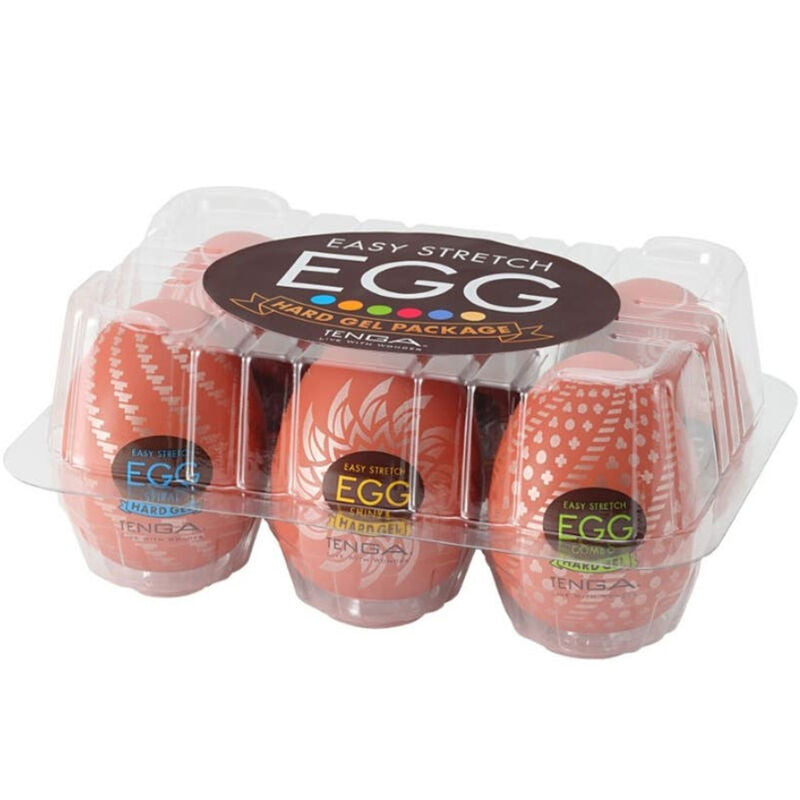 TENGA - HARD BOILED EGG MASTURBATOR PACK OF 6 UNITS