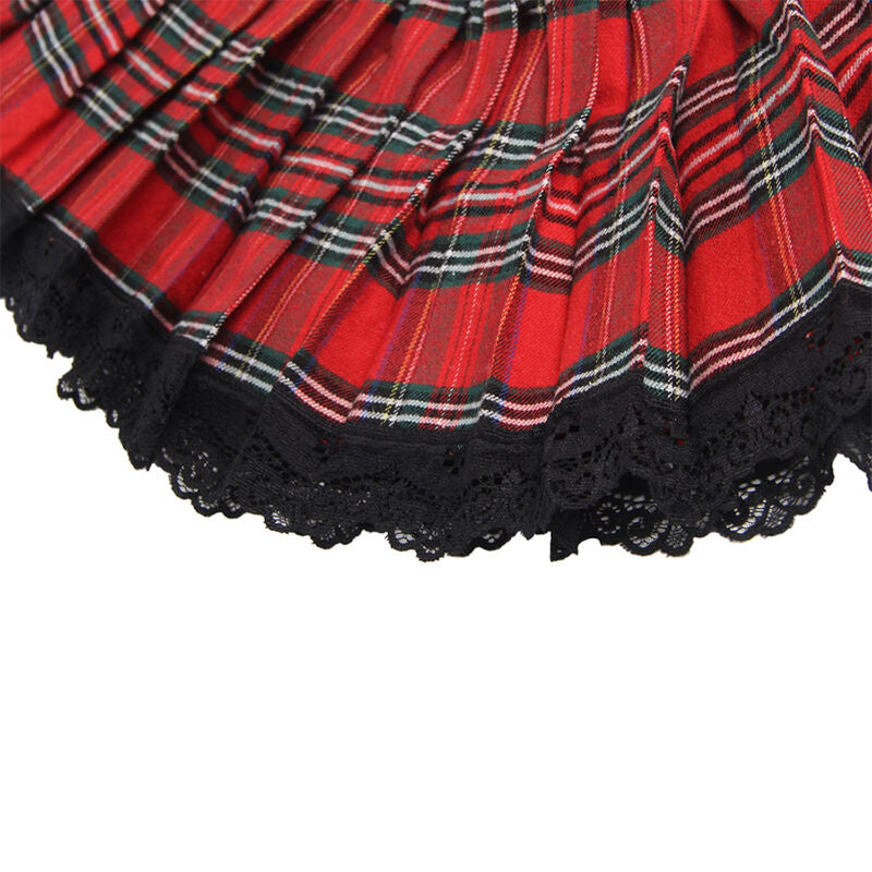 SUBBLIME - SEXY SCHOOLGIRL COSTUME WITH S/M TOP