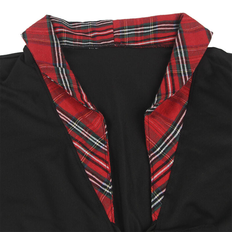 SUBBLIME - SEXY SCHOOLGIRL COSTUME WITH S/M TOP