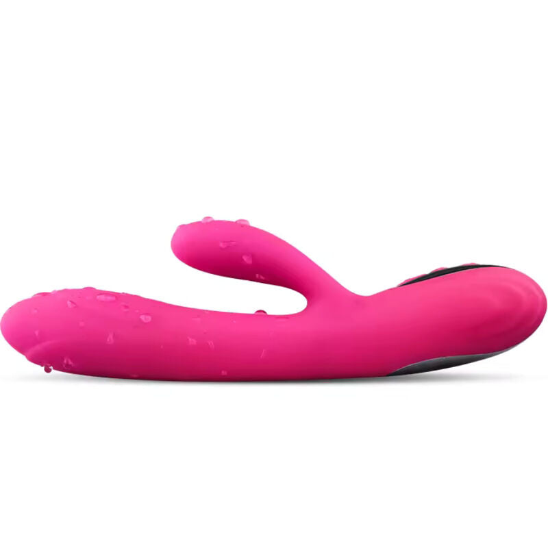 ARMONY - FLEXIBLE VIBRATOR &amp; STIMULATOR WITH FUCHSIA HEAT EFFECT
