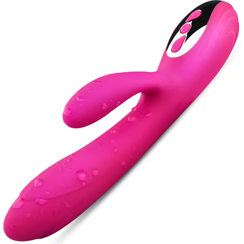 ARMONY - FLEXIBLE VIBRATOR &amp; STIMULATOR WITH FUCHSIA HEAT EFFECT