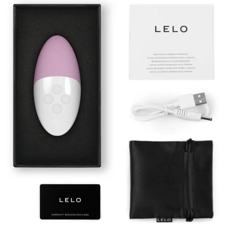 LELO - SIRI 3 SOFT PINK CLITORAL MASSAGER