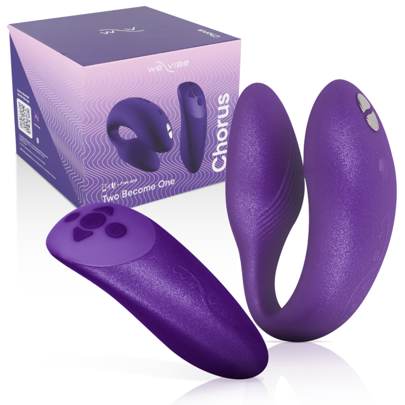 WE-VIBE - CHORUS COUPLES VIBRATOR WITH LILAC SQUEEZE CONTROL