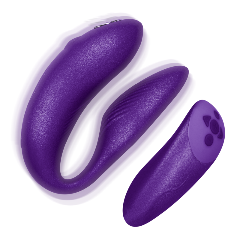 WE-VIBE - CHORUS COUPLES VIBRATOR WITH LILAC SQUEEZE CONTROL
