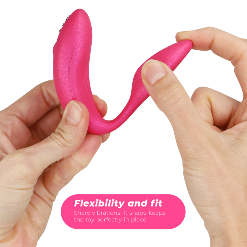 WE-VIBE - CHORUS COUPLES VIBRATOR WITH PINK SQUEEZE CONTROL
