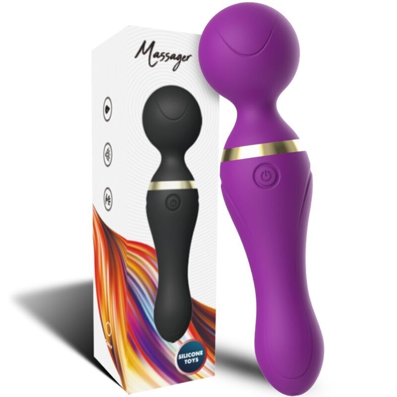 ARMONY - FREEZA MASSAGER &amp; VIBRATOR FLEXIBLE HEAD VIOLET