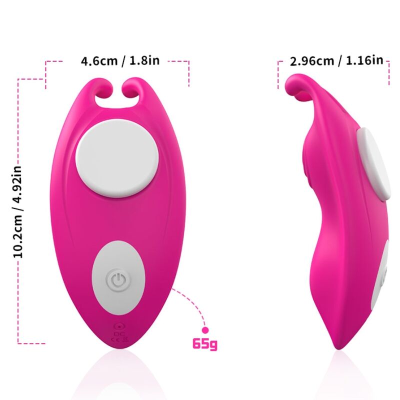 ARMONY - HONEYBEE FUCHSIA G-SPOT VIBRATING PANTIES - FREE APP