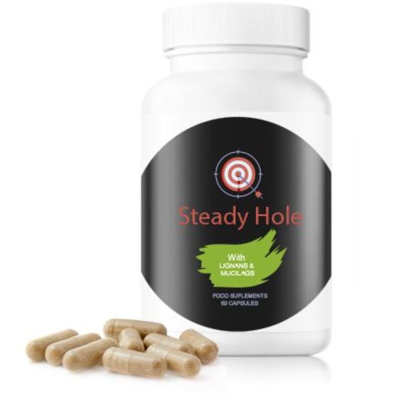500 COSMETICS - U-STEADY HOLE TABLETS FOR BOWEL TRANSIT HEALTH - 60 CAPSULES