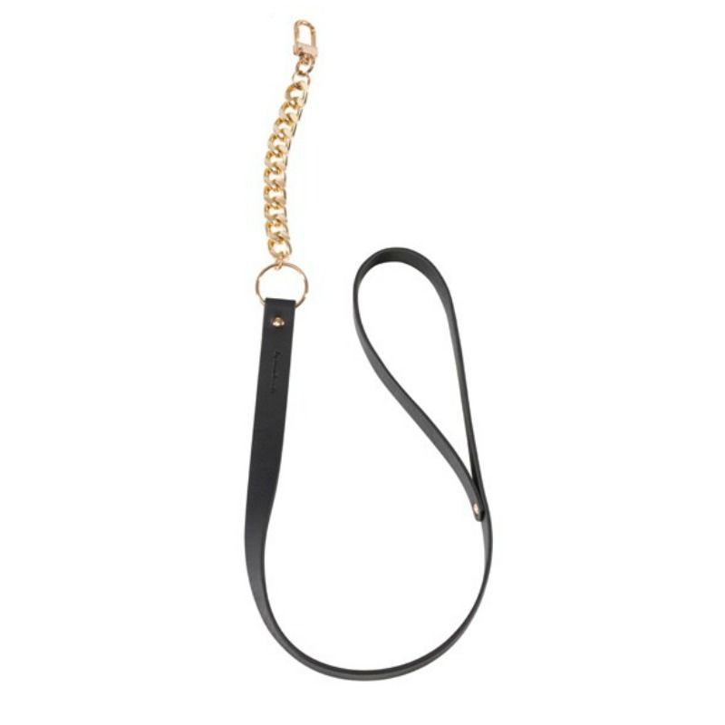 BIJOUX INDISCRETS MAZE - BLACK LEASH NECKLACE