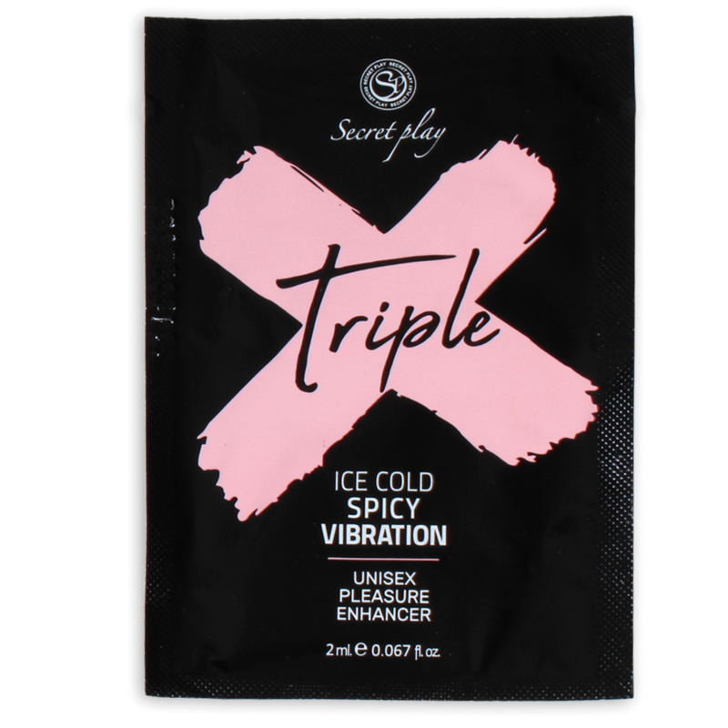 SECRETPLAY - TRIPLE X PLEASURE ENHANCER SINGLE DOSE