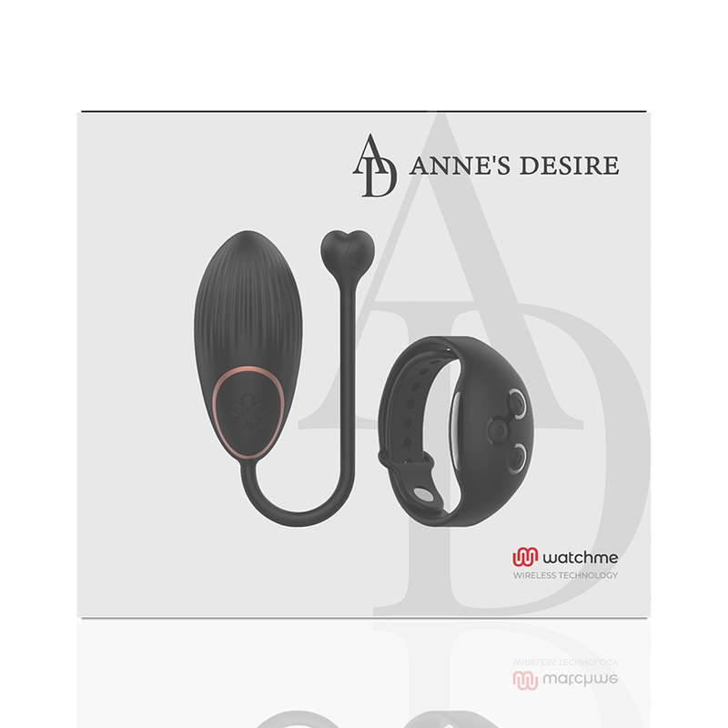 ANNE'S DESIRE - WATCHME TECHNOLOGY REMOTE CONTROL EGG BLACK