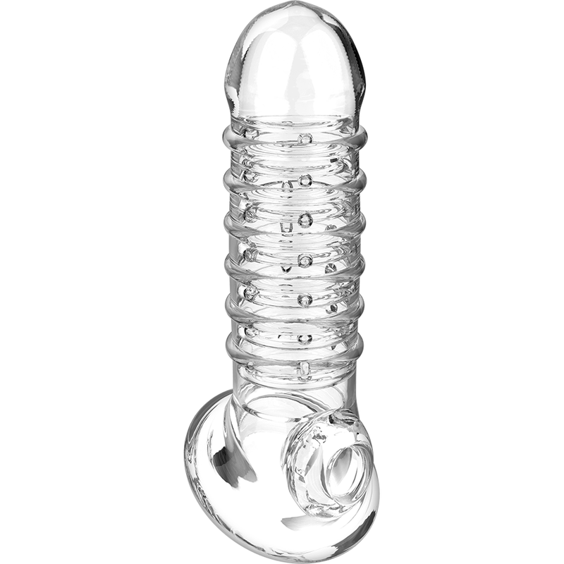 VIRILXL - V15 TRANSPARENT PENIS EXTENSION AND SLEEVE