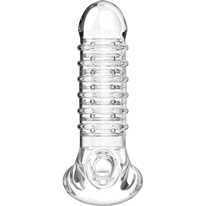 VIRILXL - V15 TRANSPARENT PENIS EXTENSION AND SLEEVE