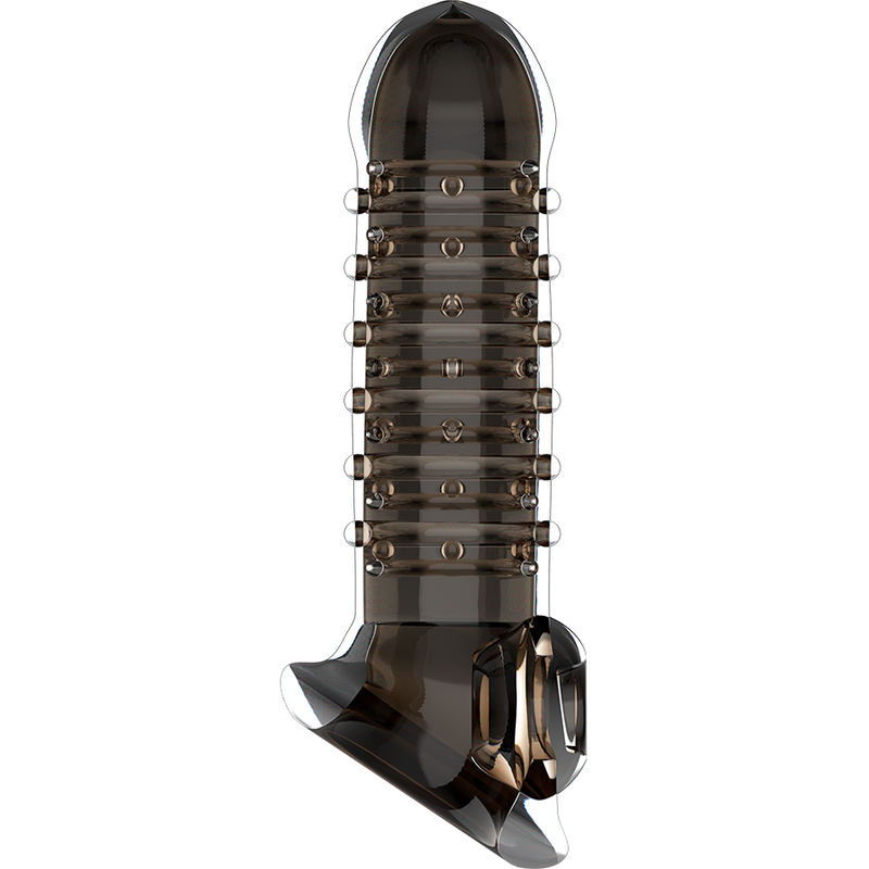 VIRILXL - V15 BLACK PENIS EXTENSION AND SLEEVE