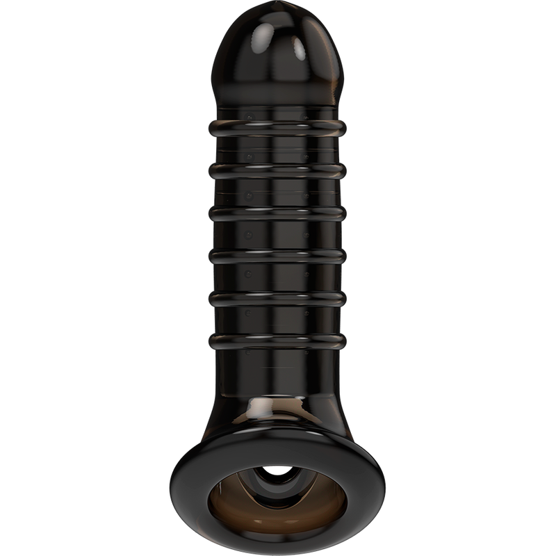 VIRILXL - V15 BLACK PENIS EXTENSION AND SLEEVE
