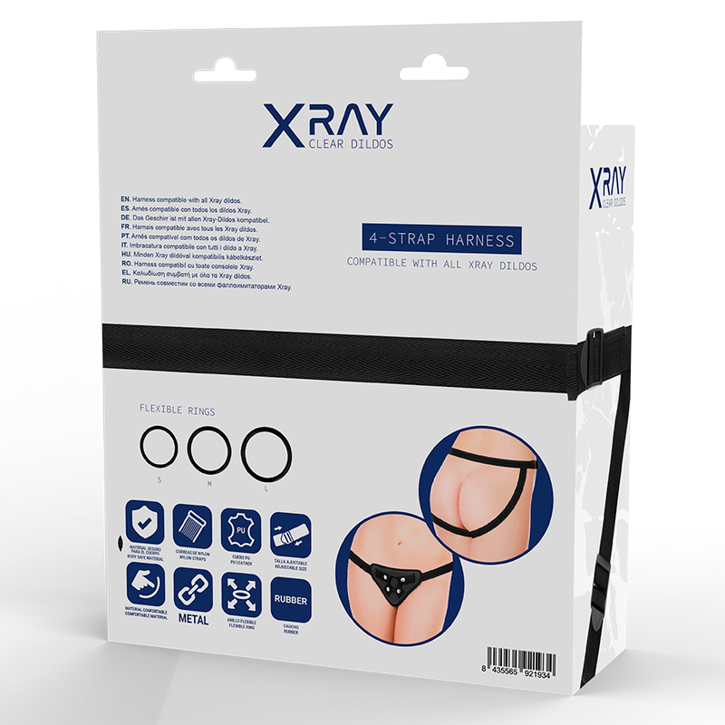X-RAY - HARNESS COMPATIBLE WITH SILICONE RINGS